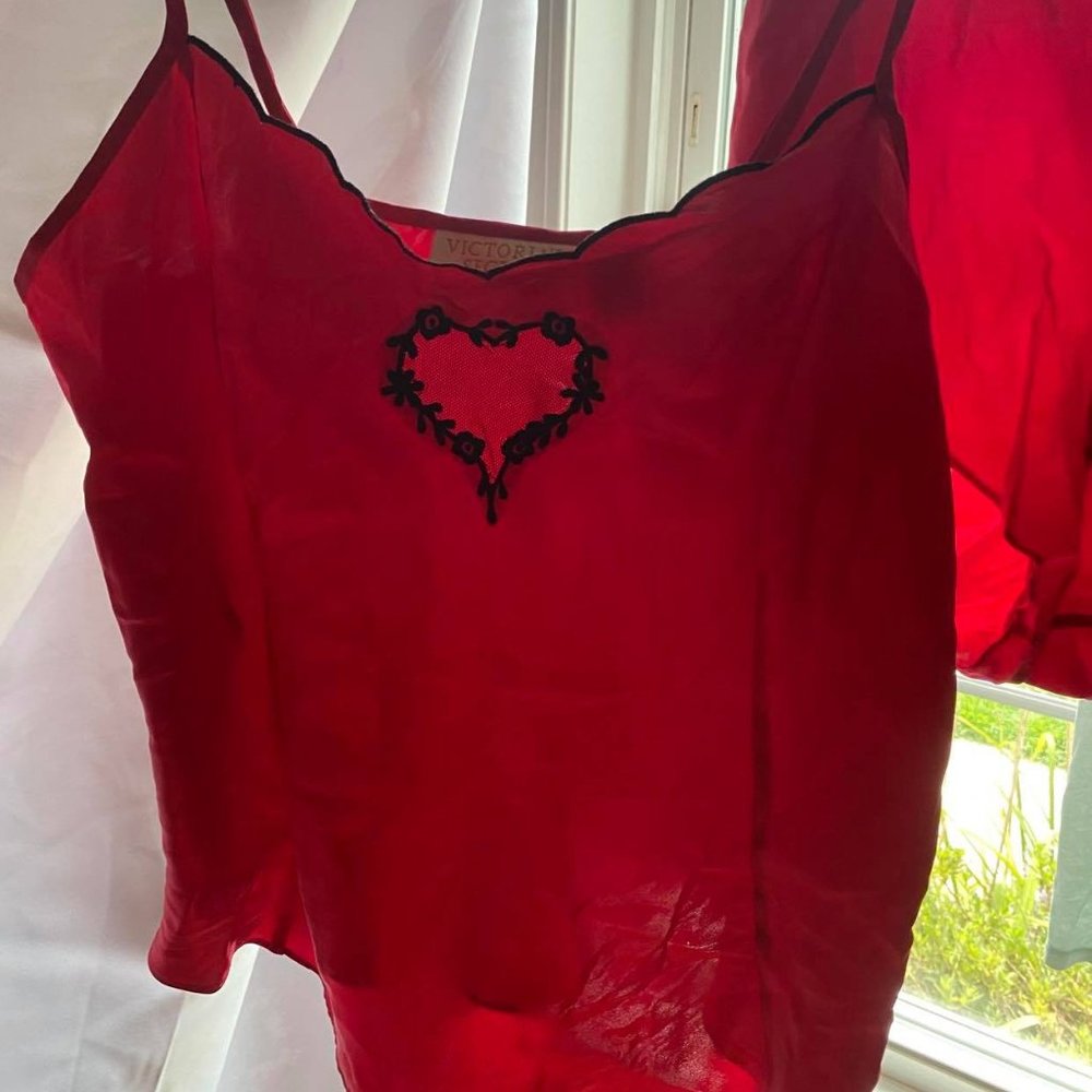 Victoria Secret Silk PJ Set